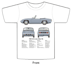 Lotus Elan S2 1964-65 T-shirt Front
